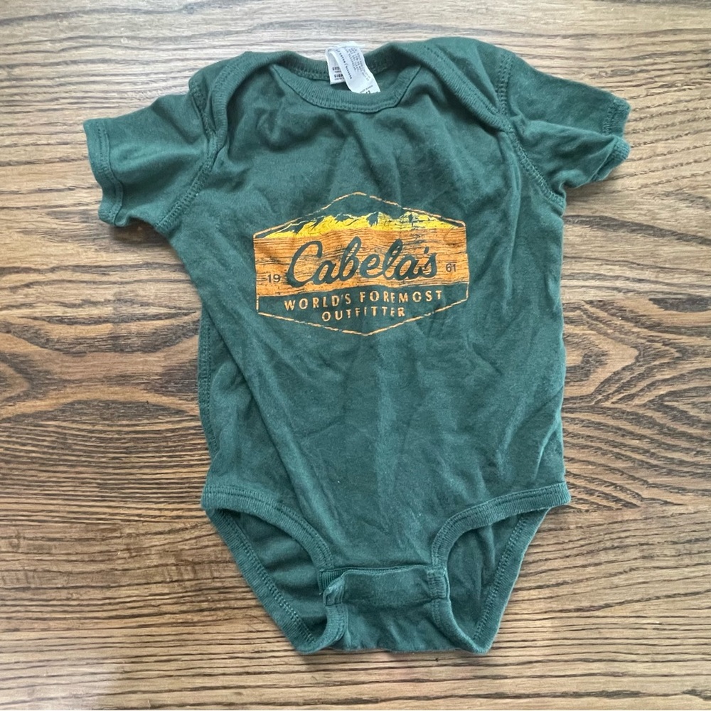 Baby boy Cabelas Onesie